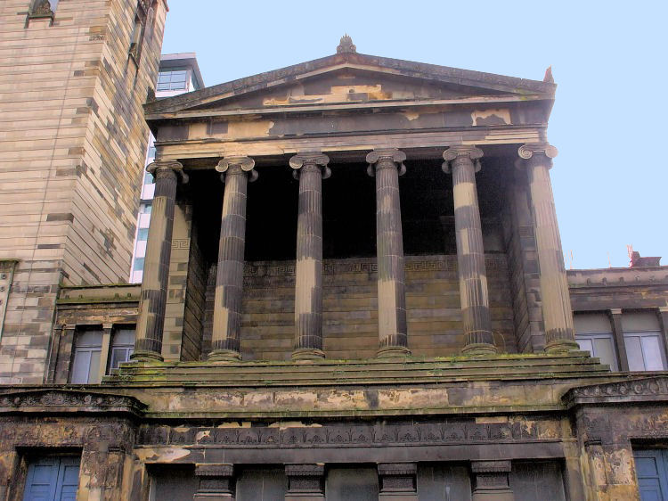 Portico at St Vincent Street Church, Glasgow