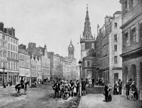  View of Trongate, looking towards Glasgow Cross