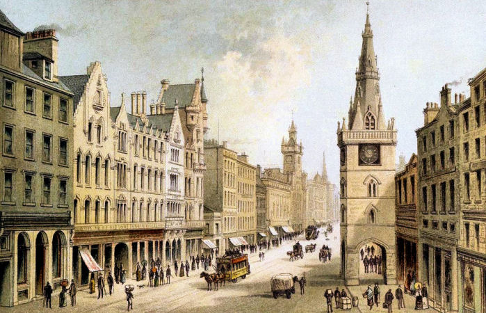 Victorian view of Trongate