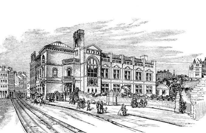 Drawing of Anderson College of Medicine, Glasgow