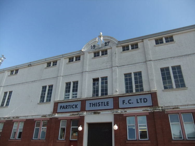 Partick Thistle FC's stadium at Firhill