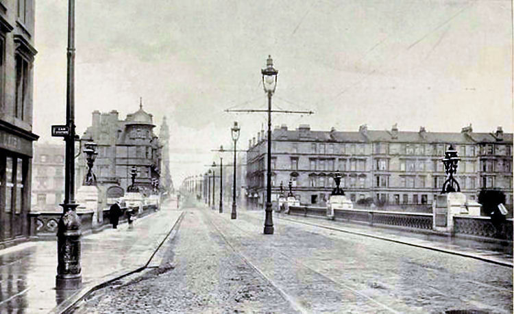 1904 view of Great Western Road 