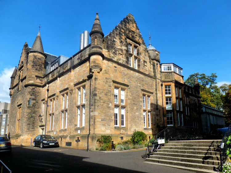 Bower Building, Glasgow University, 2014