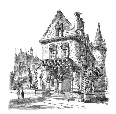 Gatehouse at Glasgow University 