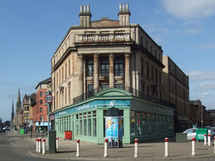 Start of Great Western Road, Glasgow