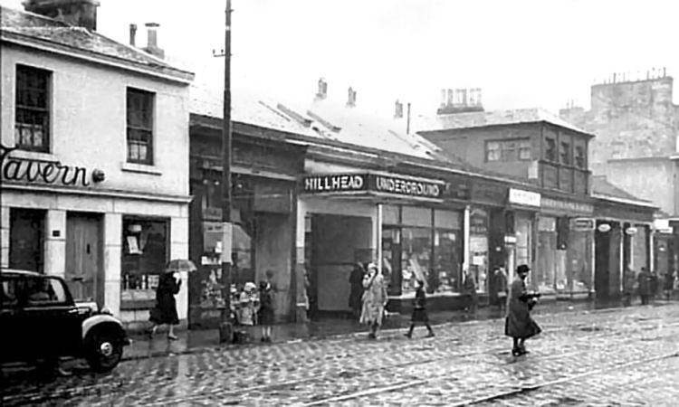 Hillhead Subway Station, Byres Road c.1950
