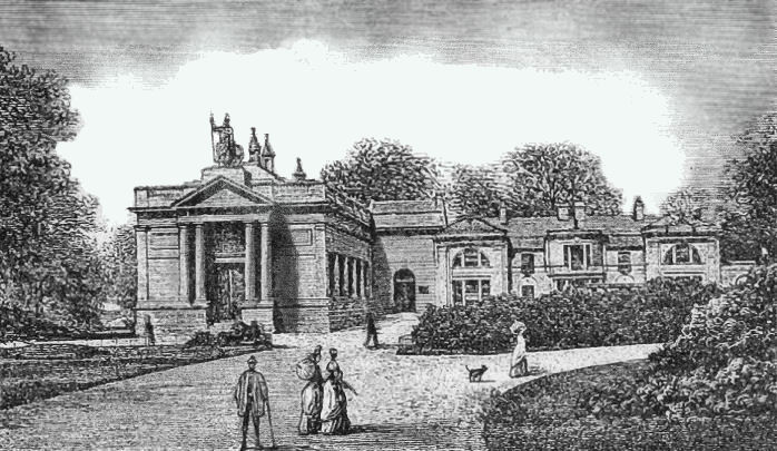 Sketch of Kelvingrove House, West End Park, 1887