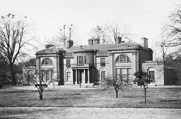 Photograph of Kelvingrove House, 1870