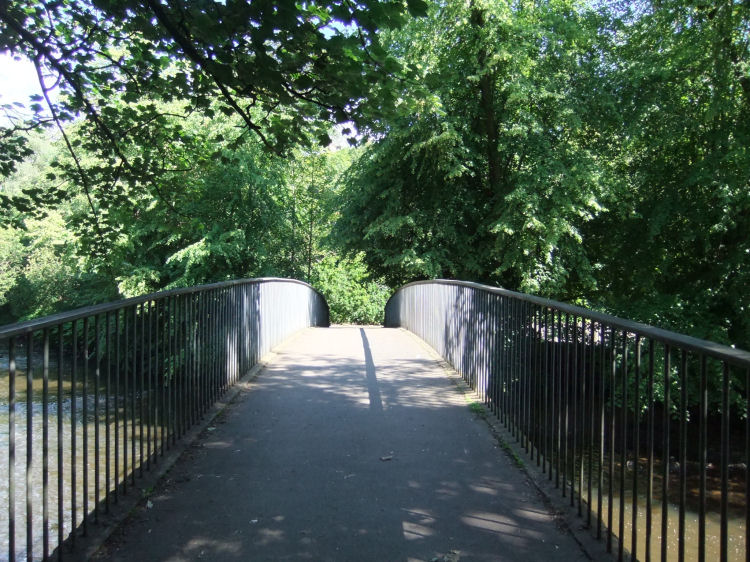 Garrioch Footbridge, Kelvin Walkway