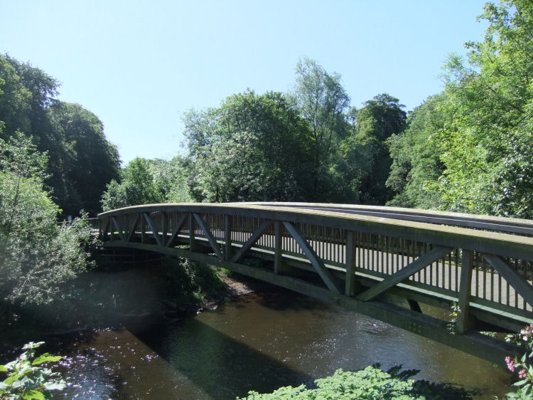Ha'penny Bridge, Kelvin Walkway
