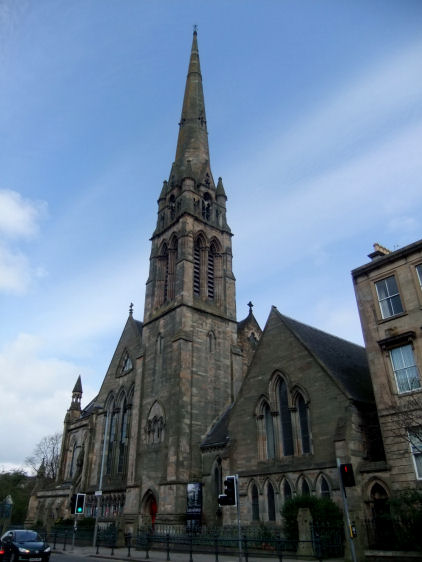 Spire of Lansdowne Church, Glasgow