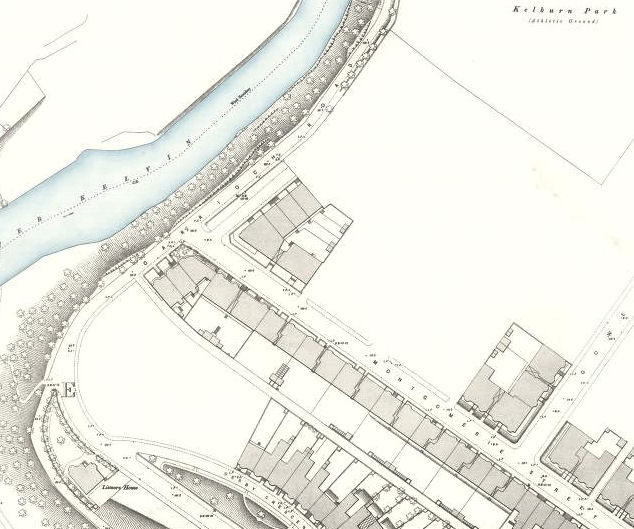 Map of undeveloped area now known as North Kelvin Meadow
