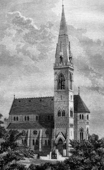 Engraving of Oran Mor, Glasgow