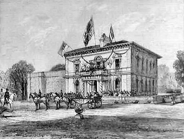 Visit to North Park House by Queen Victoria, 1888