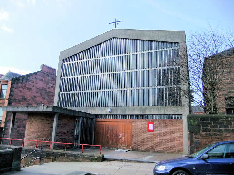 Exterior of St Charles Church, North Kelvinside