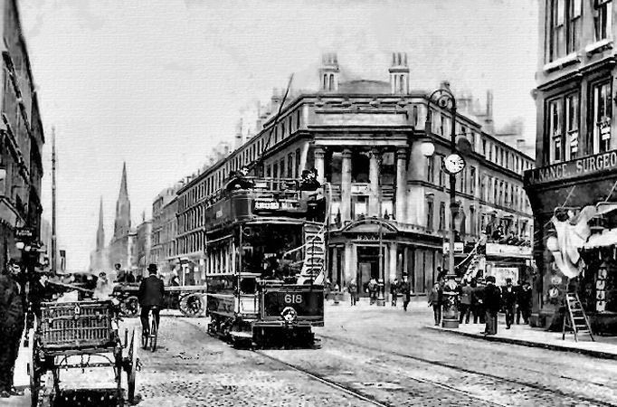 Early twentieth century view of St George's Cross